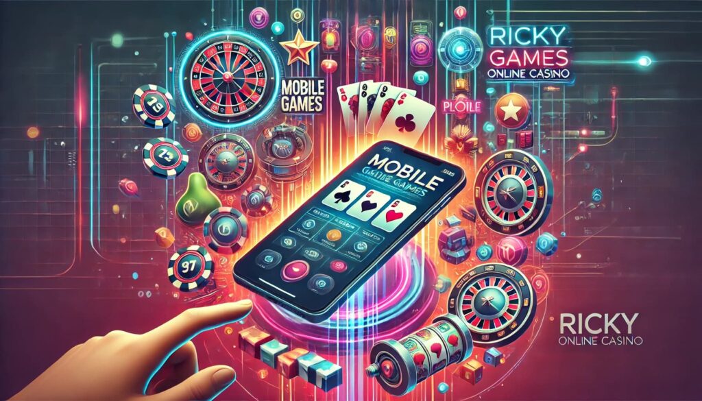 Mobile Games at Ricky Online Casino