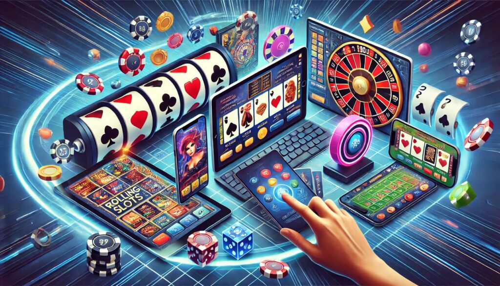 Mobile Games at RollingSlots Online Casino